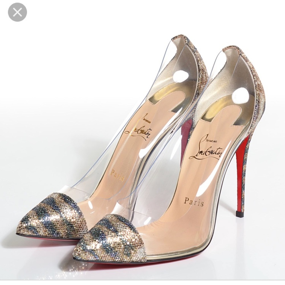 Pristine Christian Louboutin Debout Sirene 100’s